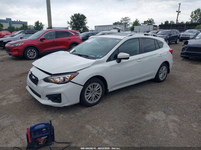 Vin: 4s3gtab60h3725816, lot: 45924273, subaru impreza 2.0i premium 20172