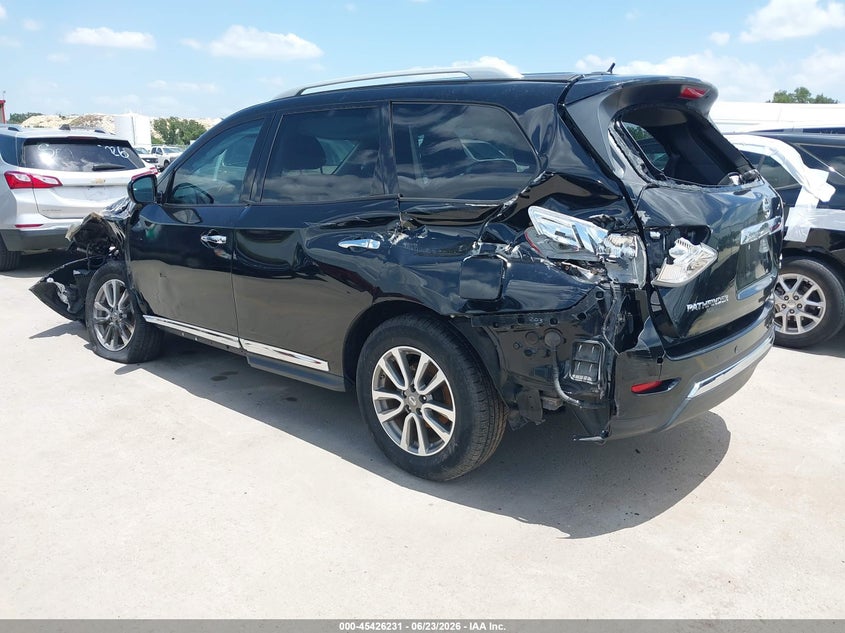 2013 NISSAN PATHFINDER auction photo 3