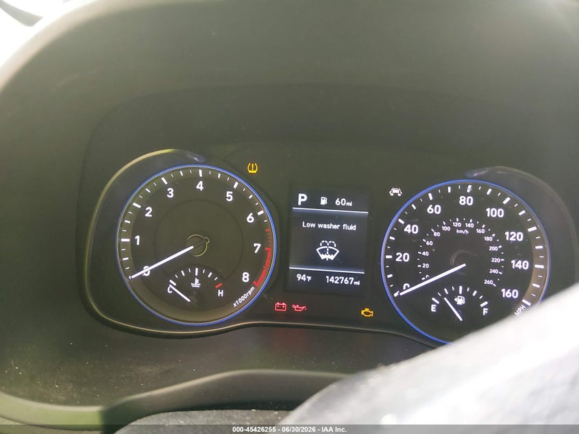2020 Hyundai Kona Se VIN: KM8K12AA1LU477988 Lot: 45426255