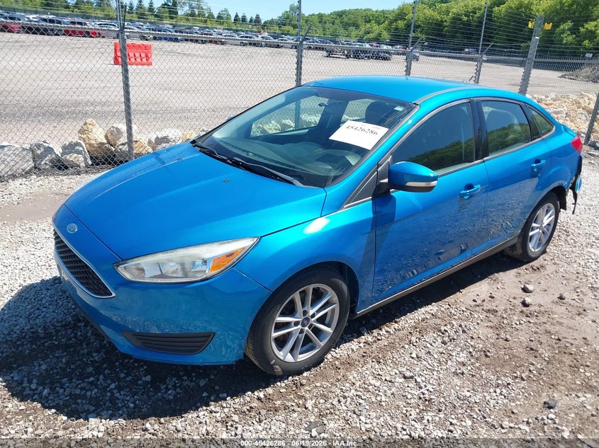 Vin: 1fadp3f26fl213670, lot: 45924341, ford focus se 20152