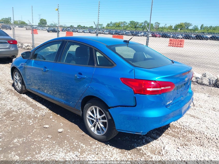 Vin: 1fadp3f26fl213670, lot: 45924341, ford focus se 20153