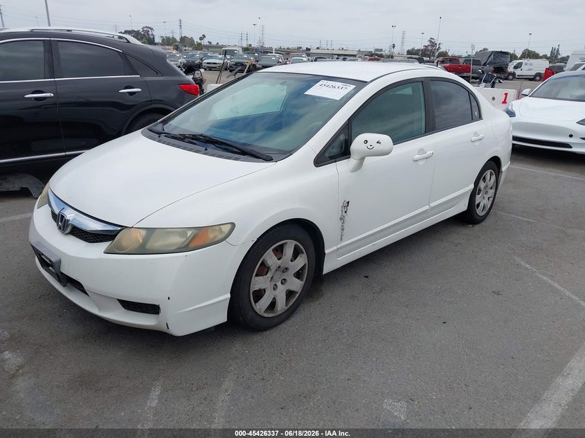 2009 Honda Civic Lx 19XFA16509E033472 photo 1