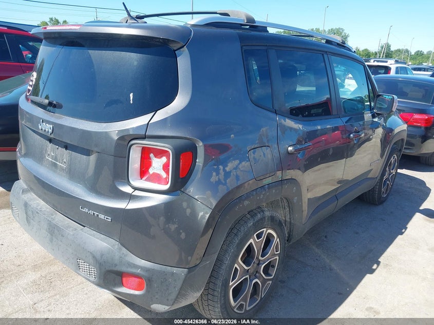 2016 JEEP RENEGADE auction photo 4
