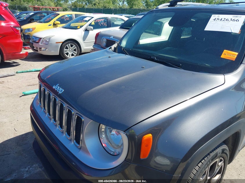 2016 JEEP RENEGADE auction photo 6