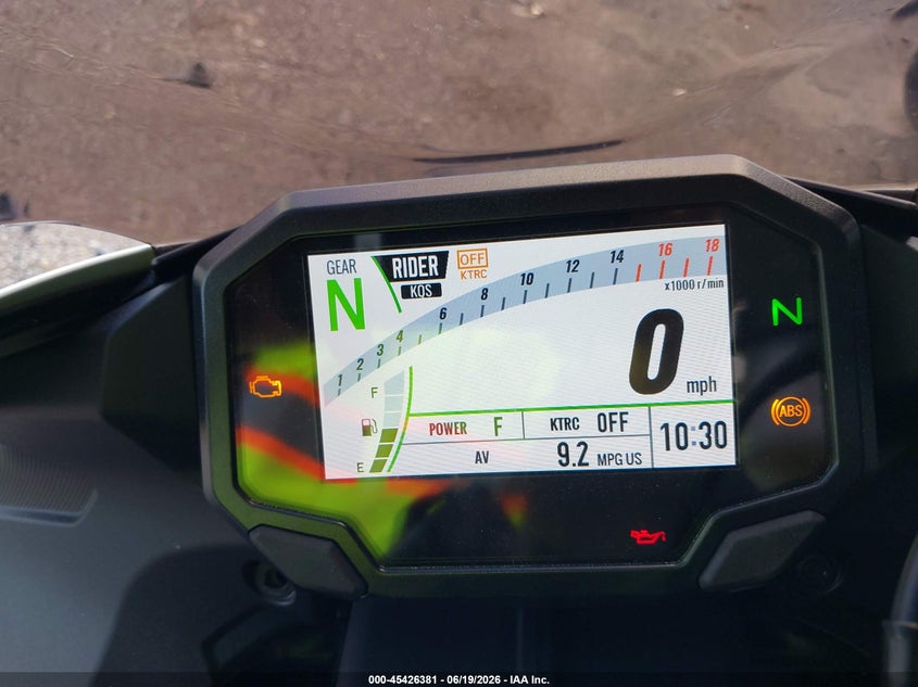 2026 Kawasaki Zx636 K VIN: JKBZXJJ13TA039931 Lot: 45426381