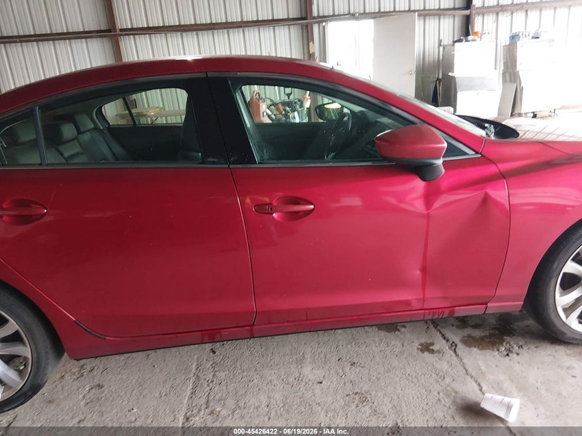 2014 MAZDA 6 SEDAN 2.5L I-4 DI, DOHC, VVT, 184HP