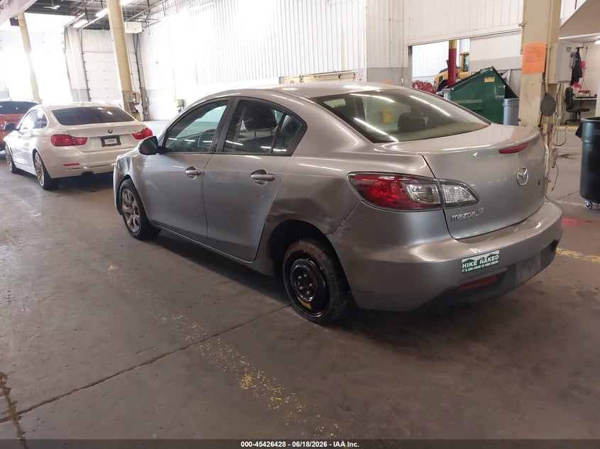 Vin: jm1bl1uf5b1389574, lot: 45924483, mazda mazda3 i sport 20113