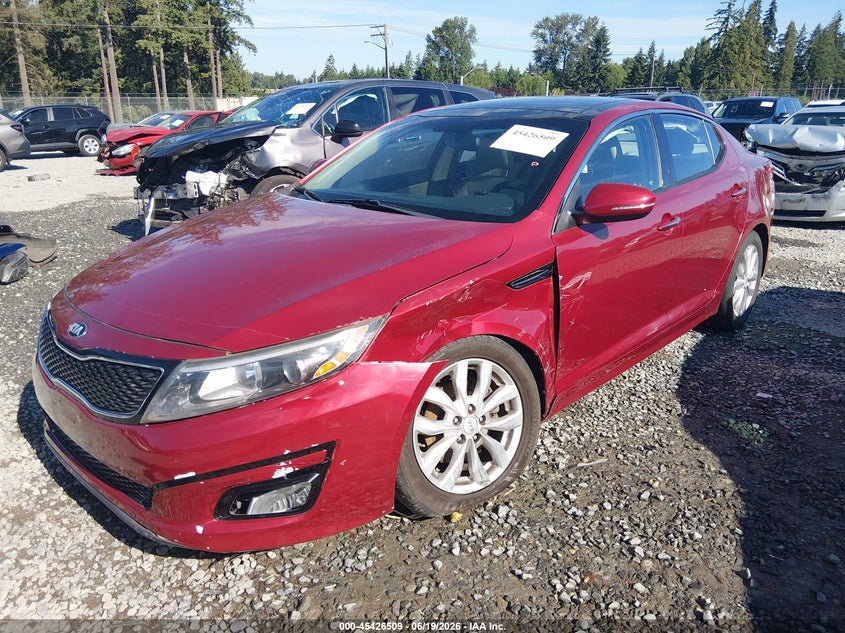Vin: 5xxgn4a76eg336342, lot: 45924564, kia optima ex 20142