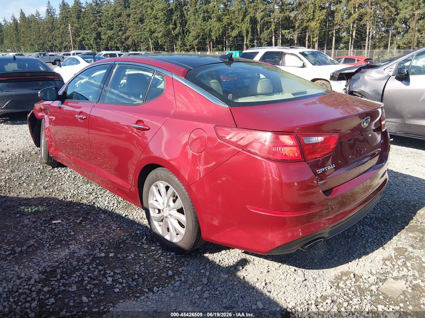 Vin: 5xxgn4a76eg336342, lot: 45924564, kia optima ex 20143