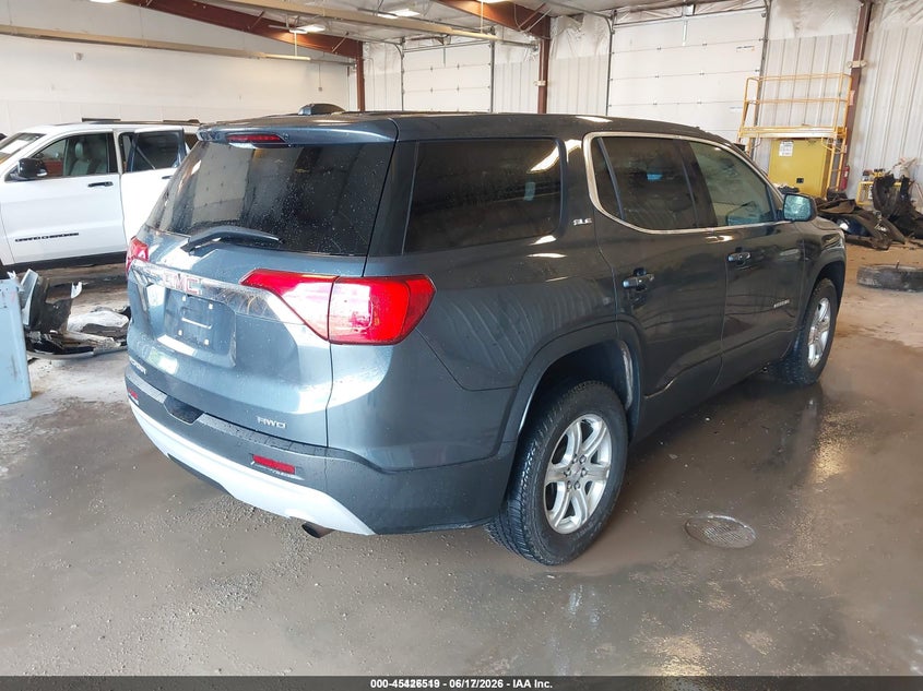 Vin: 1gkknrla9kz274979, lot: 45924575, gmc acadia sle-1 20194