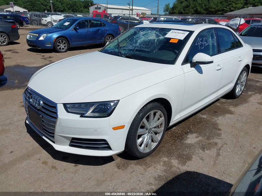 Vin: wauanaf48hn014567, lot: 45924601, audi a4 premium 20172