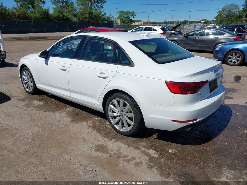 Vin: wauanaf48hn014567, lot: 45924601, audi a4 premium 20173