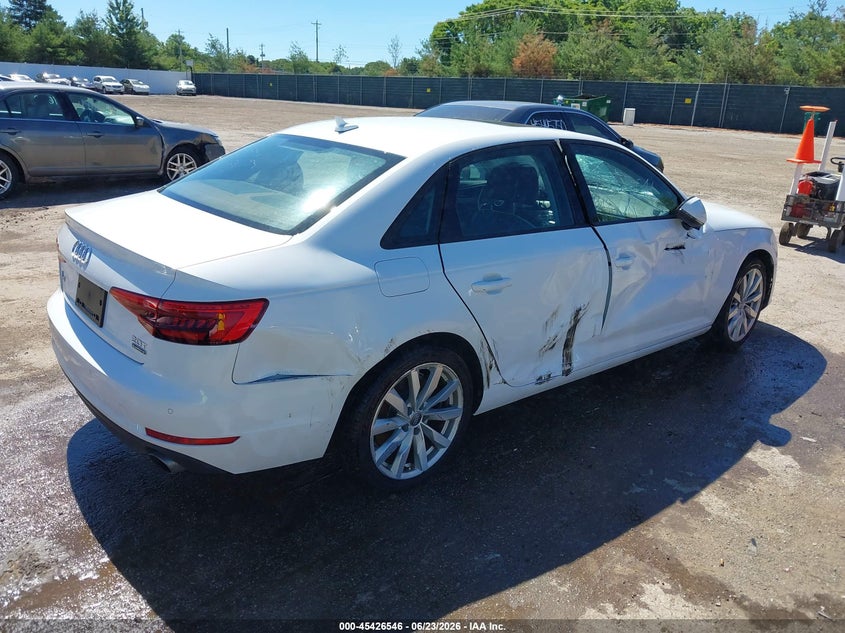 Vin: wauanaf48hn014567, lot: 45924601, audi a4 premium 20174