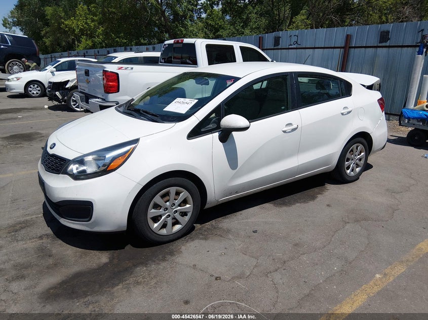 2013 Kia Rio Lx KNADM4A31D6188680 photo 1