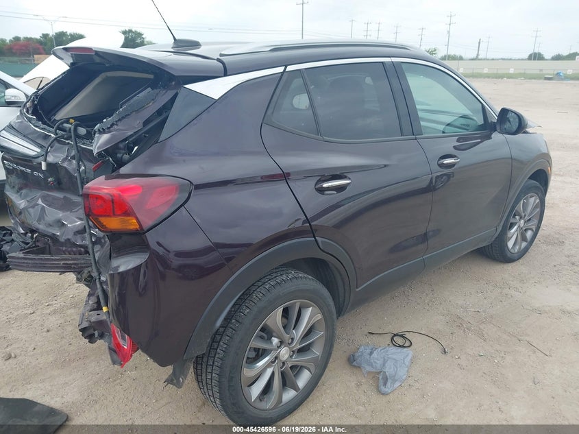 Vin: kl4mmgsl7mb150777, lot: 45924651, buick encore gx awd essence 20214