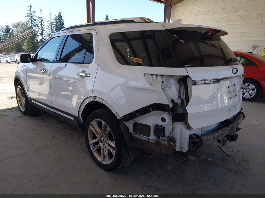 Vin: 1fm5k8f81ggd06651, lot: 45924675, ford explorer limited 20163