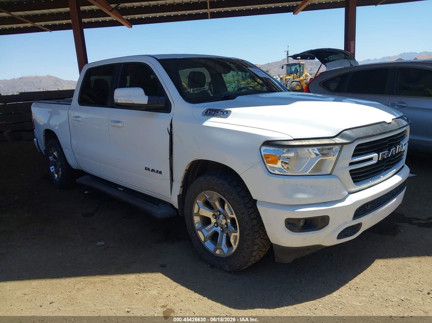 Vin: 1c6rreft2ln245845, lot: 45924685, ram 1500 lone star  4x2 5'7 box 2020 img_1