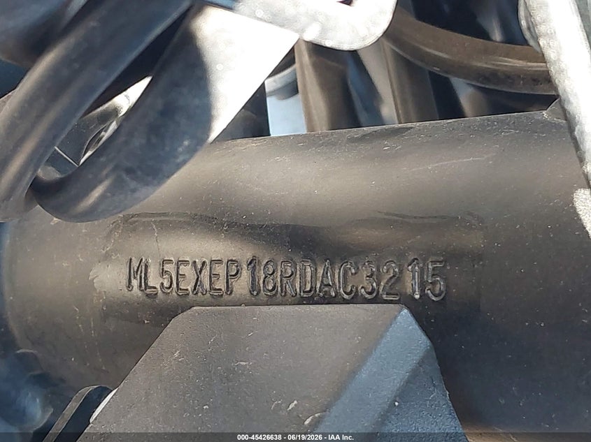 2024 Kawasaki Ex650 P VIN: ML5EXEP18RDAC3215 Lot: 45426638