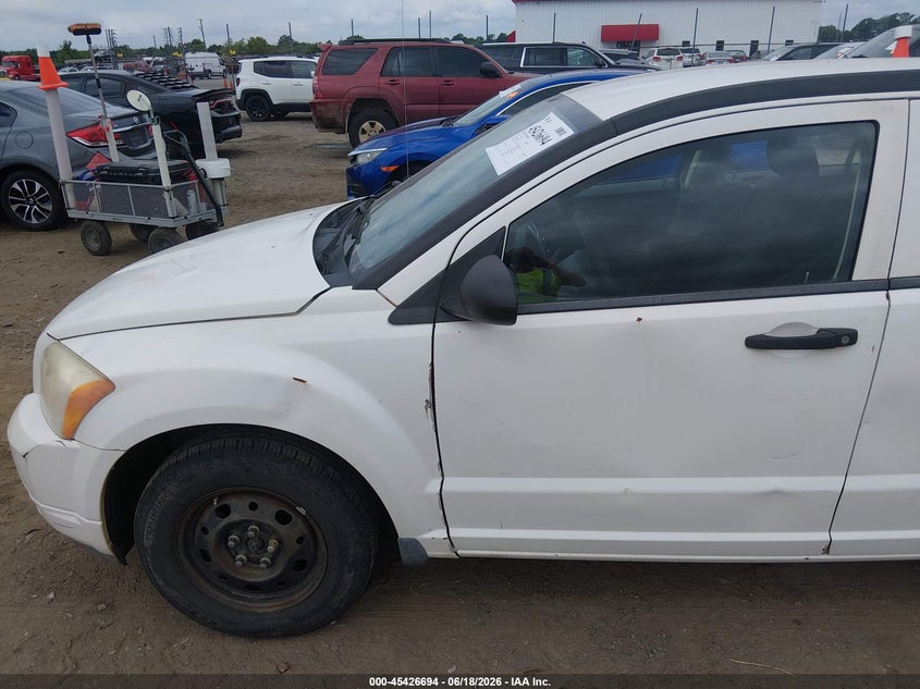 2008 Dodge Caliber Se VIN: 1B3HB28B58D614207 Lot: 45426694