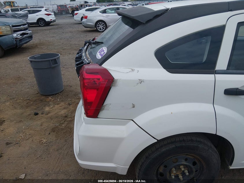 2008 Dodge Caliber Se VIN: 1B3HB28B58D614207 Lot: 45426694