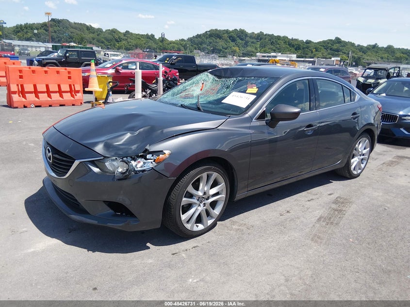 Vin: jm1gj1v55g1477808, lot: 45924786, mazda mazda6 i touring 20162