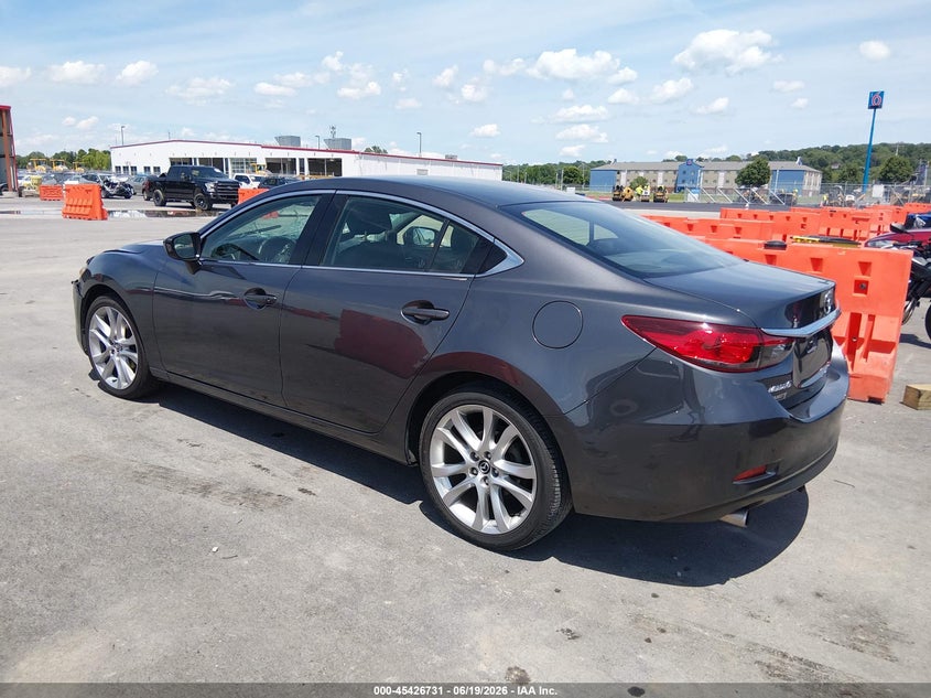 Vin: jm1gj1v55g1477808, lot: 45924786, mazda mazda6 i touring 20163