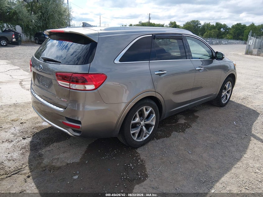 Vin: 5xypkda16gg005828, lot: 45924797, kia sorento 2.0t sxl 20164
