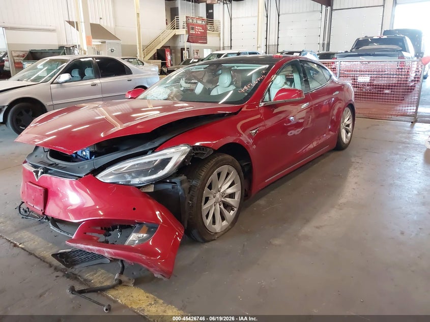 Vin: 5yjsa1e2xjf258387, lot: 45924801, tesla model s 20182