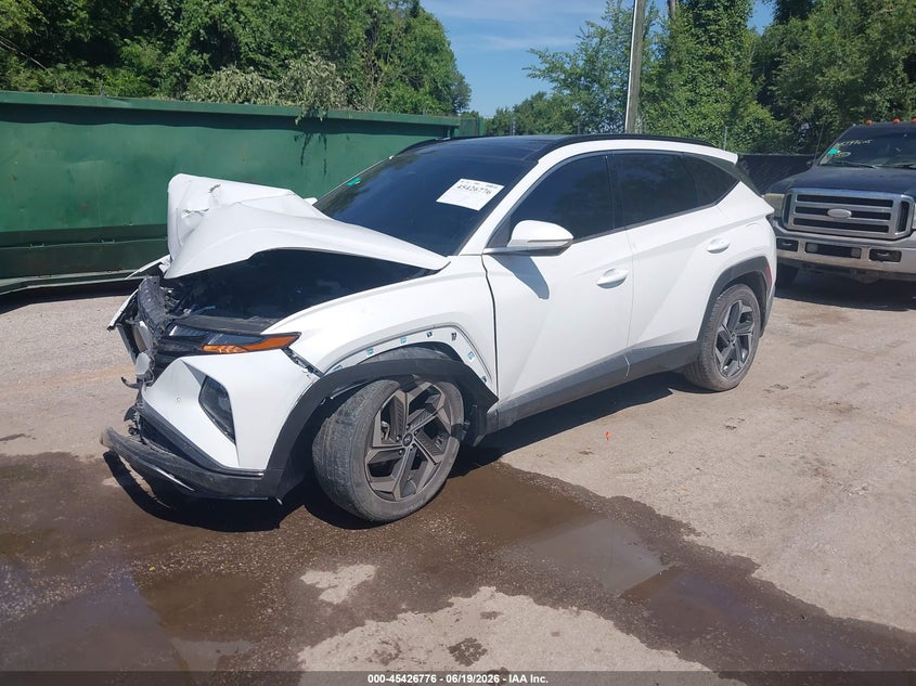 2022 HYUNDAI TUCSON auction photo 2