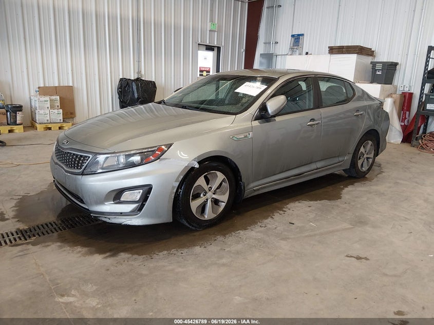 2016 Kia Optima Hybrid KNAGM4AD9G5099245 photo 1