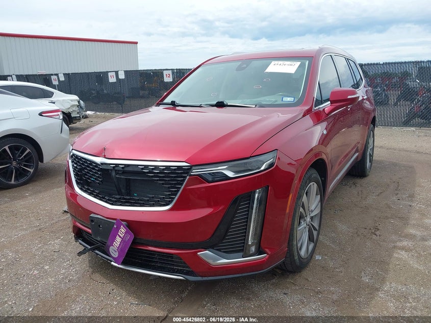 Vin: 1gykpcrs5mz224306, lot: 45924857, cadillac xt6 fwd premium luxury 20212