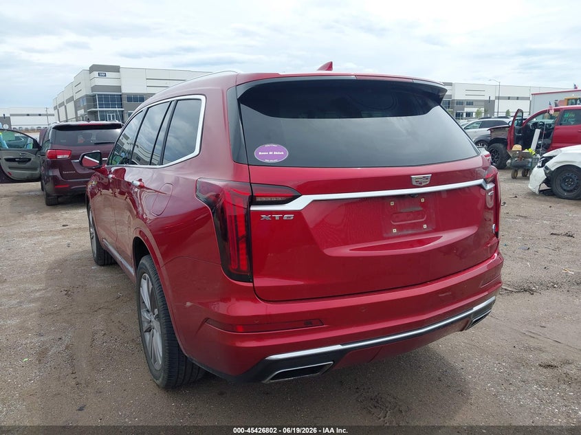 Vin: 1gykpcrs5mz224306, lot: 45924857, cadillac xt6 fwd premium luxury 20213