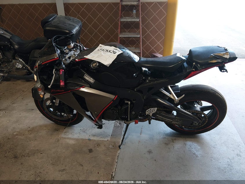 2008 Honda Cbr1000 Rr VIN: JH2SC59088M001490 Lot: 45426820
