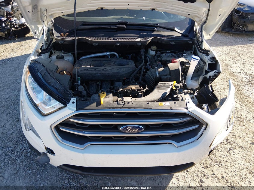 VIN MAJ6S3GL4NC460294 2022 FORD ECOSPORT SE
