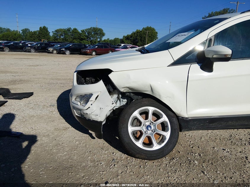 VIN MAJ6S3GL4NC460294 2022 FORD ECOSPORT SE