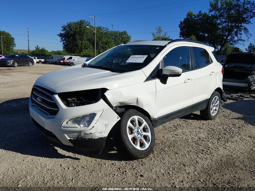 VIN MAJ6S3GL4NC460294 2022 FORD ECOSPORT SE