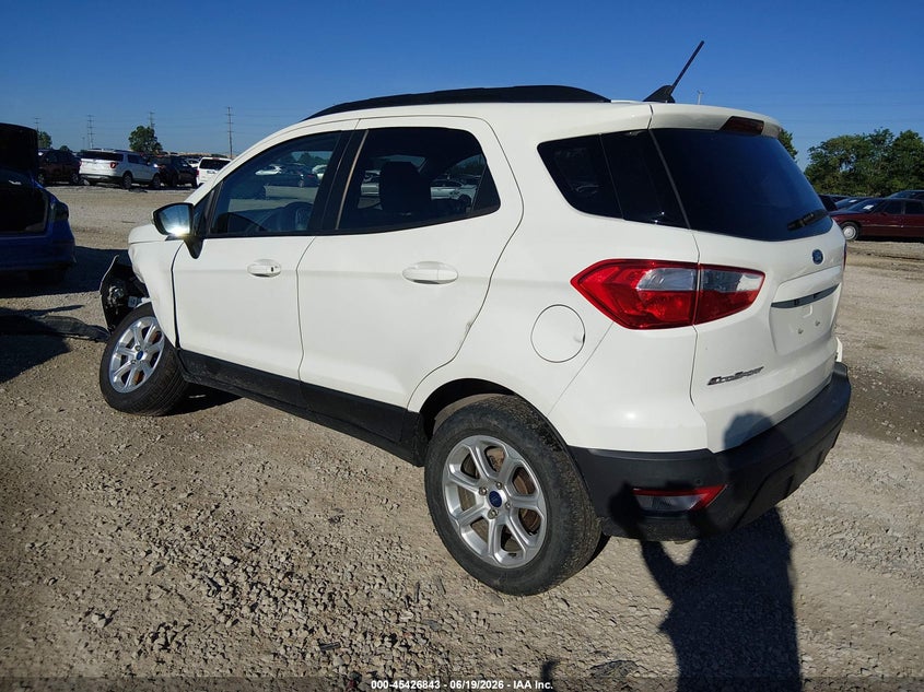 VIN MAJ6S3GL4NC460294 2022 FORD ECOSPORT SE
