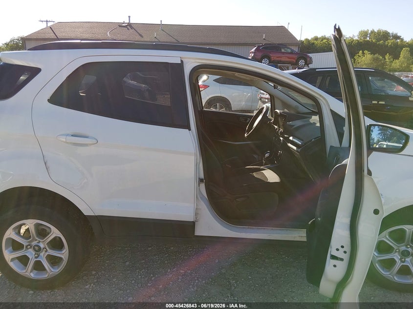 VIN MAJ6S3GL4NC460294 2022 FORD ECOSPORT SE