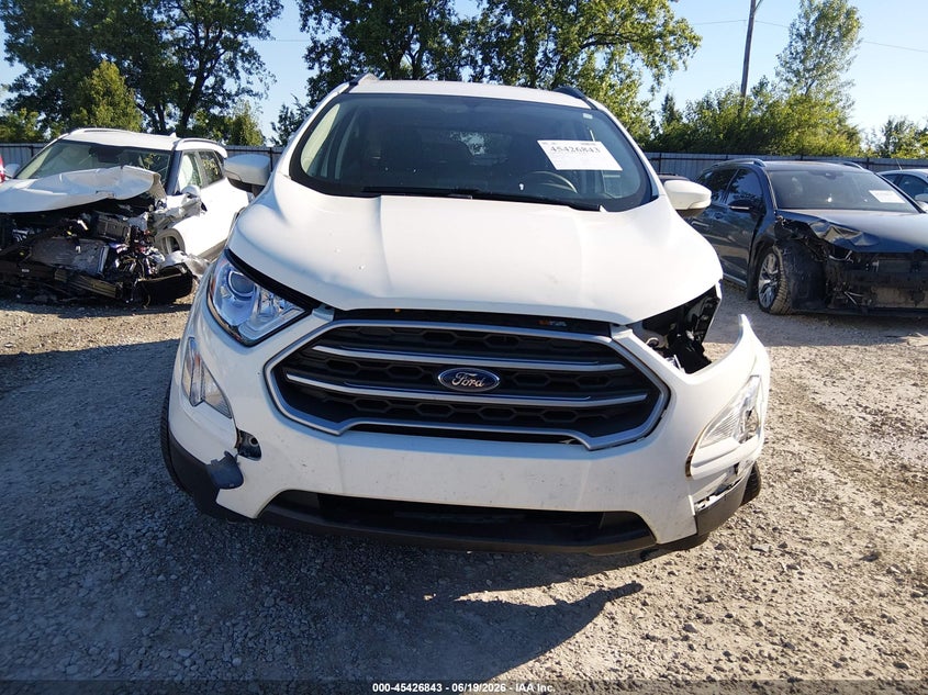 VIN MAJ6S3GL4NC460294 2022 FORD ECOSPORT SE