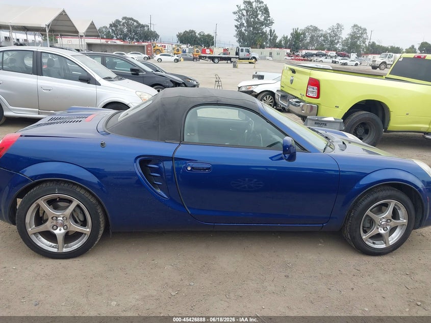 2004 TOYOTA MR2 CABRIO 1.8L I-4 DOHC, VVT, 138HP