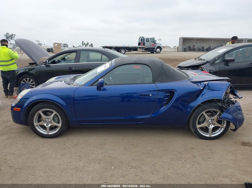 2004 TOYOTA MR2 CABRIO 1.8L I-4 DOHC, VVT, 138HP