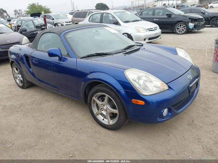 2004 TOYOTA MR2 CABRIO 1.8L I-4 DOHC, VVT, 138HP