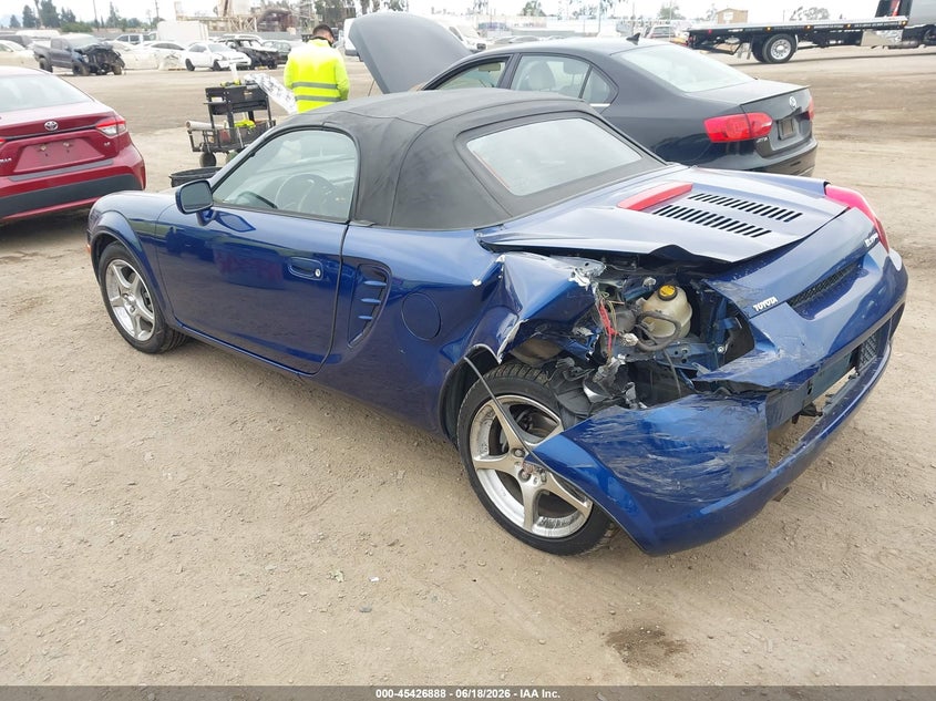 2004 TOYOTA MR2 CABRIO 1.8L I-4 DOHC, VVT, 138HP