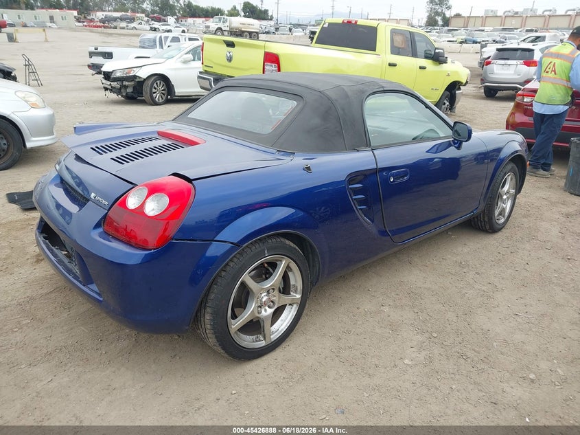 2004 TOYOTA MR2 CABRIO 1.8L I-4 DOHC, VVT, 138HP