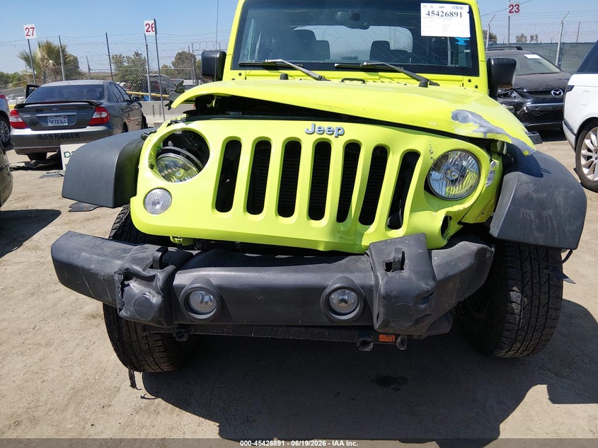 2016 JEEP WRANGLER auction photo 6