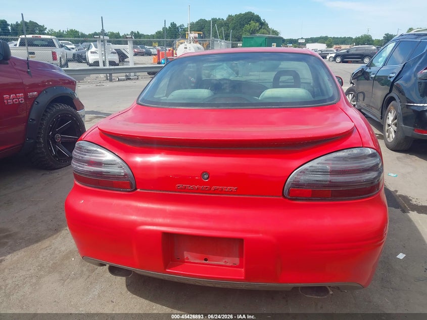 1998 Pontiac Grand Prix Gt VIN: 1G2WP12K5WF208718 Lot: 45426893