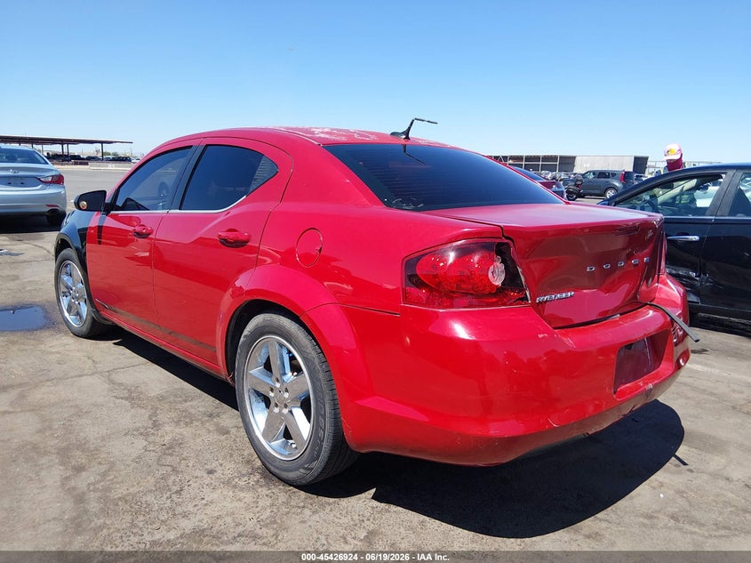 Vin: 1c3cdzab6dn530900, lot: 45924979, dodge avenger se 20133