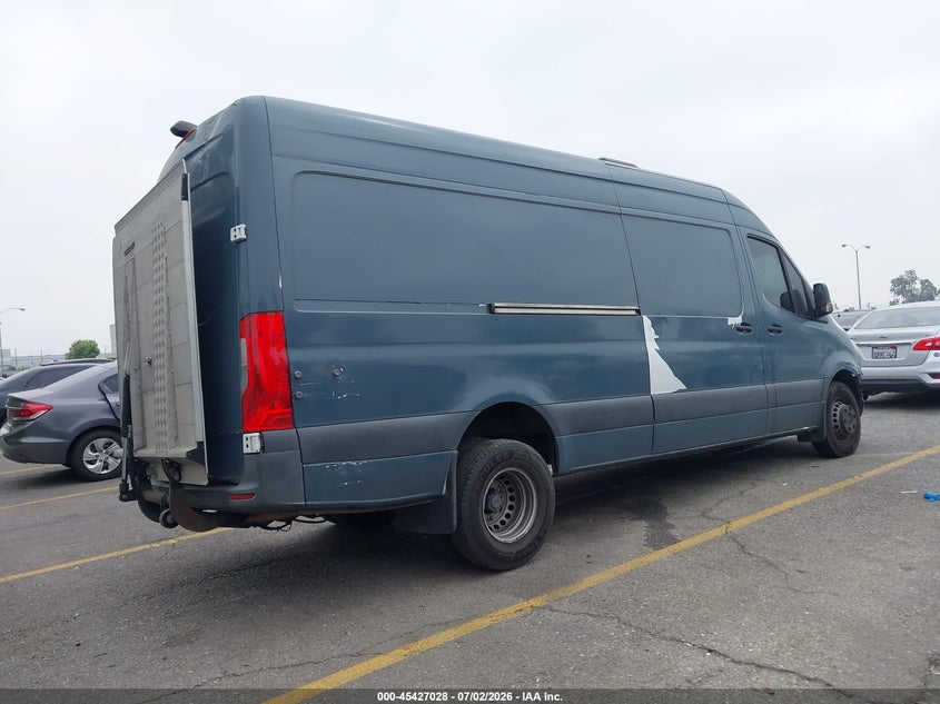 Vin: wd4pf1cd0kp156606, lot: 45925083, mercedes-benz sprinter 3500 high roof v6 20194