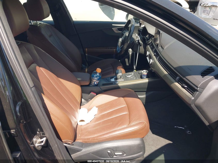 2019 AUDI A4 SEDAN 2.0L I-4 DI, DOHC, VVT, TURBO, 188HP