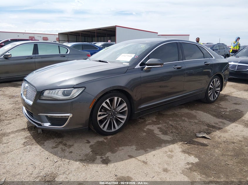 2017 Lincoln MKZ, Rear, IAAI, VIN 3LN6L5E94HR601649 — photo 2
